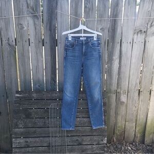 Trave Lawson Slim Full Length High Rise Jeans